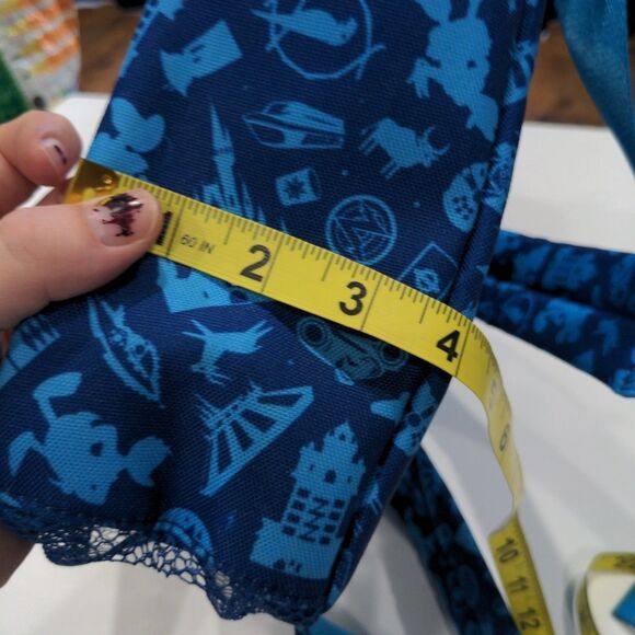 Walt Disney World 50th Anniversary Mickey Mouse & Friends Castle Backpack Blue - Picture 13 of 13